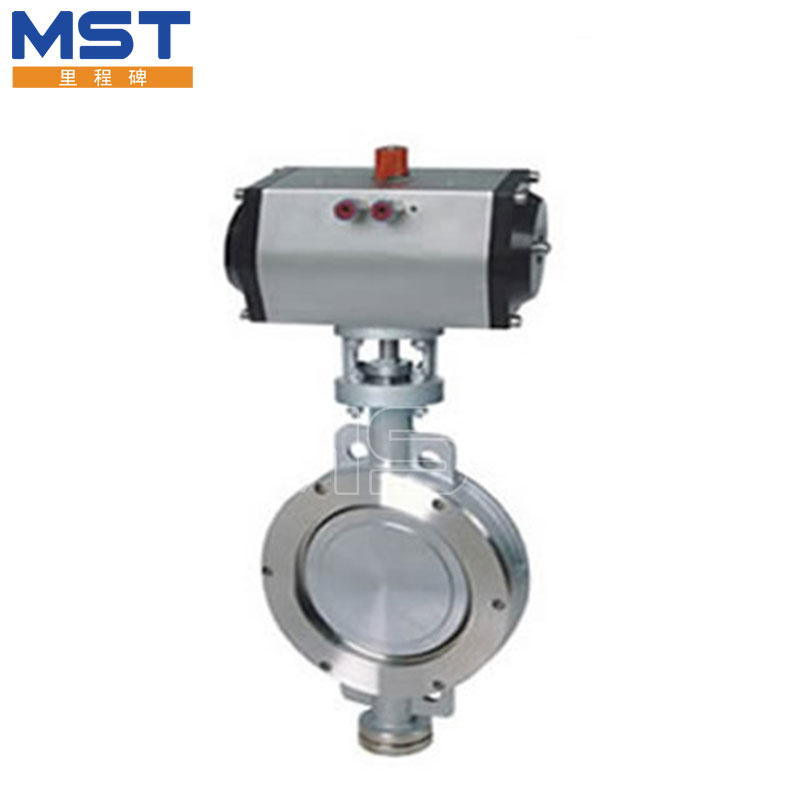 Pneumatisk wafer Seal Butterfly Valve